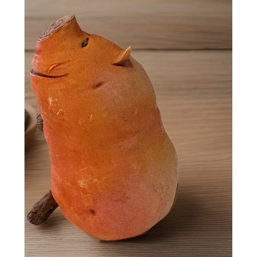 Home Grown Sweet Potato Sitting Pig Enesco Seagull Decor # 4002356